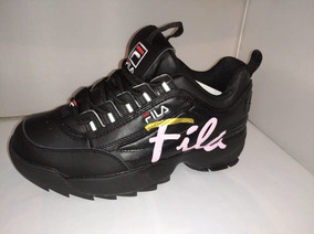 zapatos fila color negro