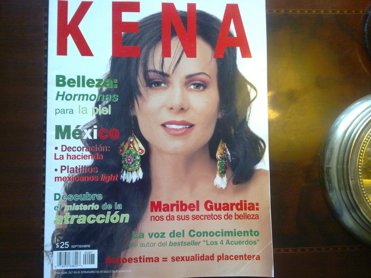 Maribel Guardia En La Revista Kena 2005 4900 En Mercado Libre