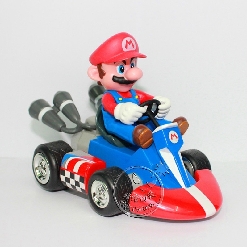 Mario Kart Super Mario Bros Figuras Colección Personajes 19900 En