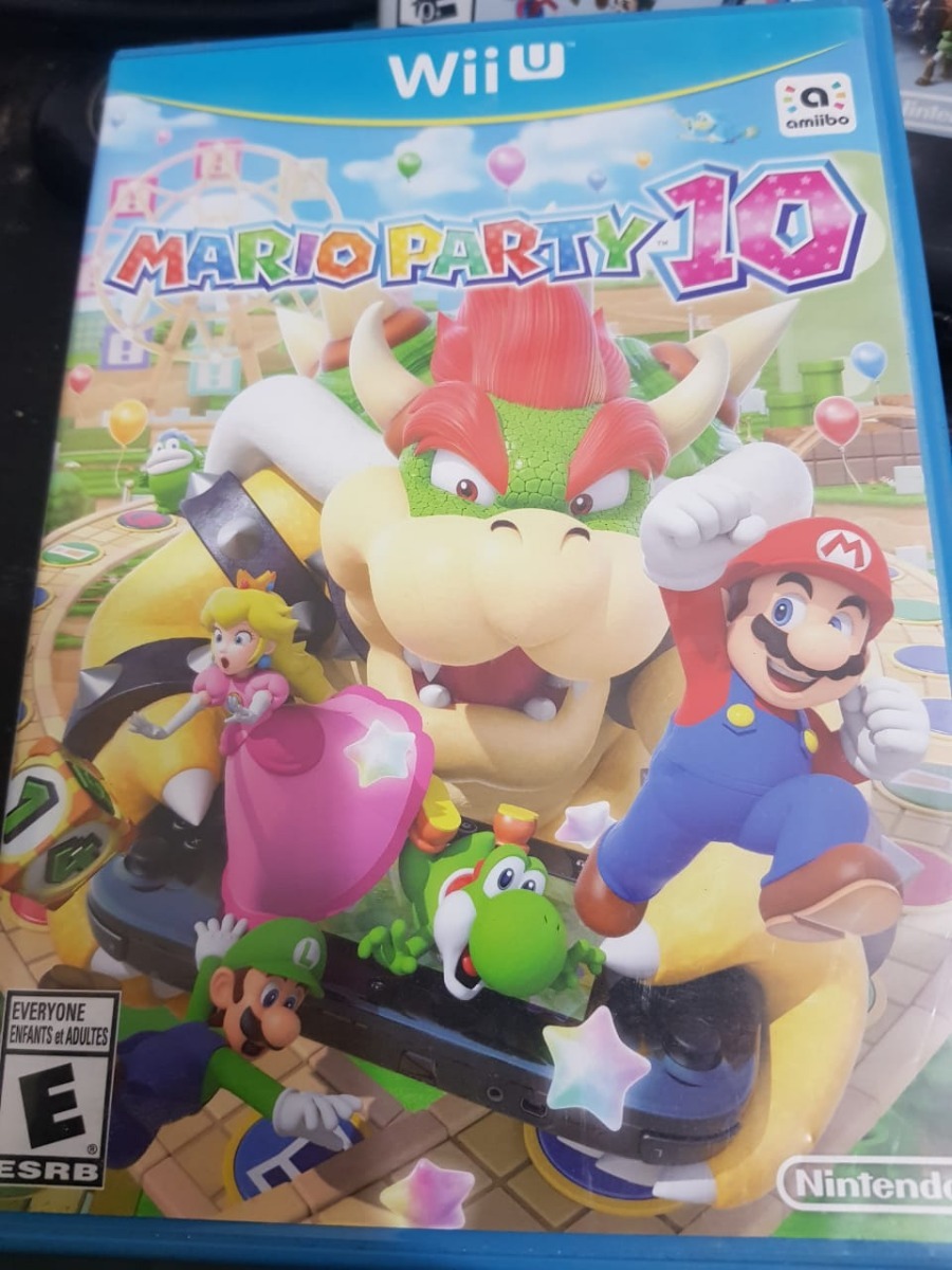 Mario Party 10 Juego Wii U Usuado Excelente Estado
