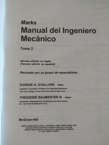 Manual del ingeniero mecanico marks pdf download Manual del ingeniero mecanico marks pdf download