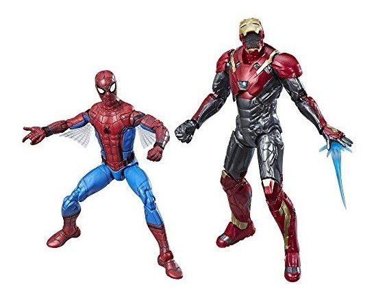 figuras de spiderman de regreso a casa