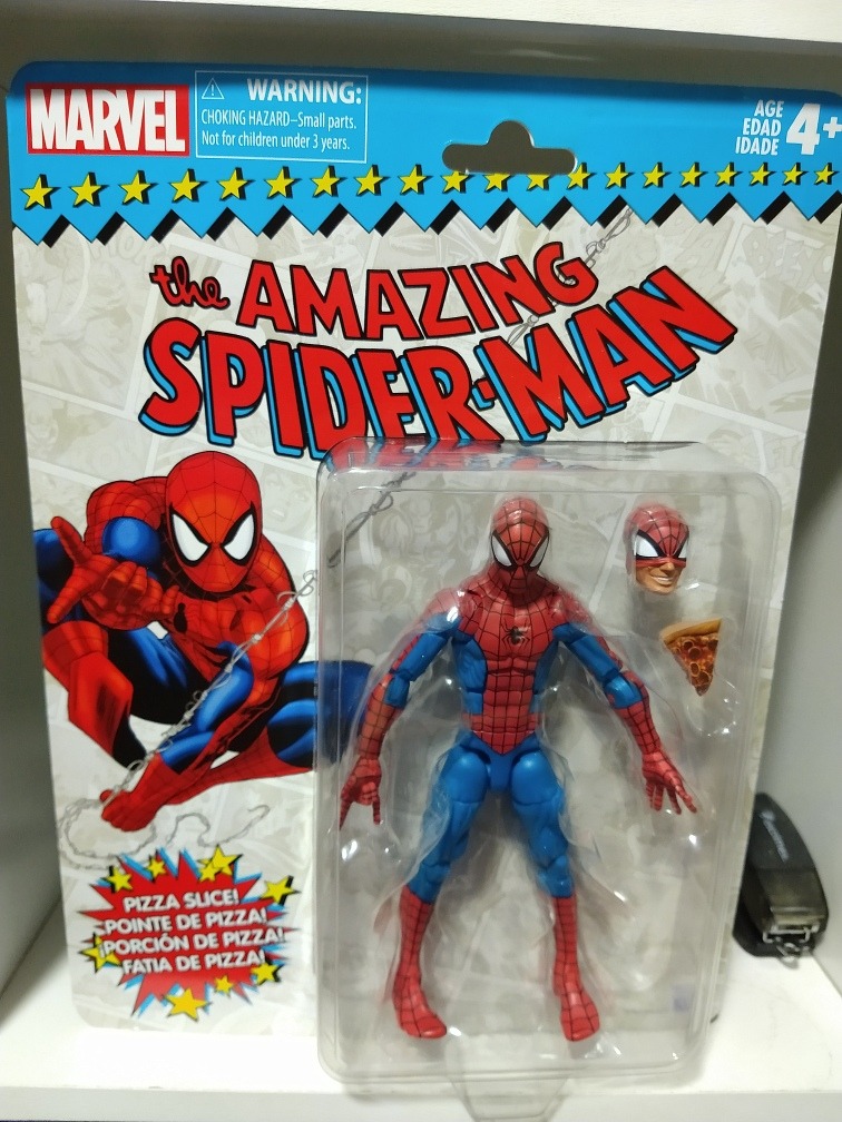 Marvel Legends Vintage Spiderman Pizza 799.00 en