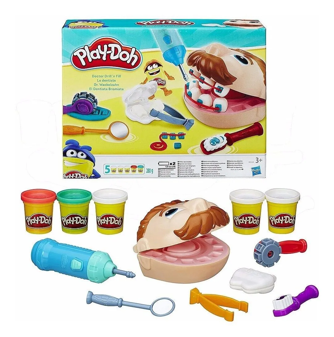 masa dentista play doh