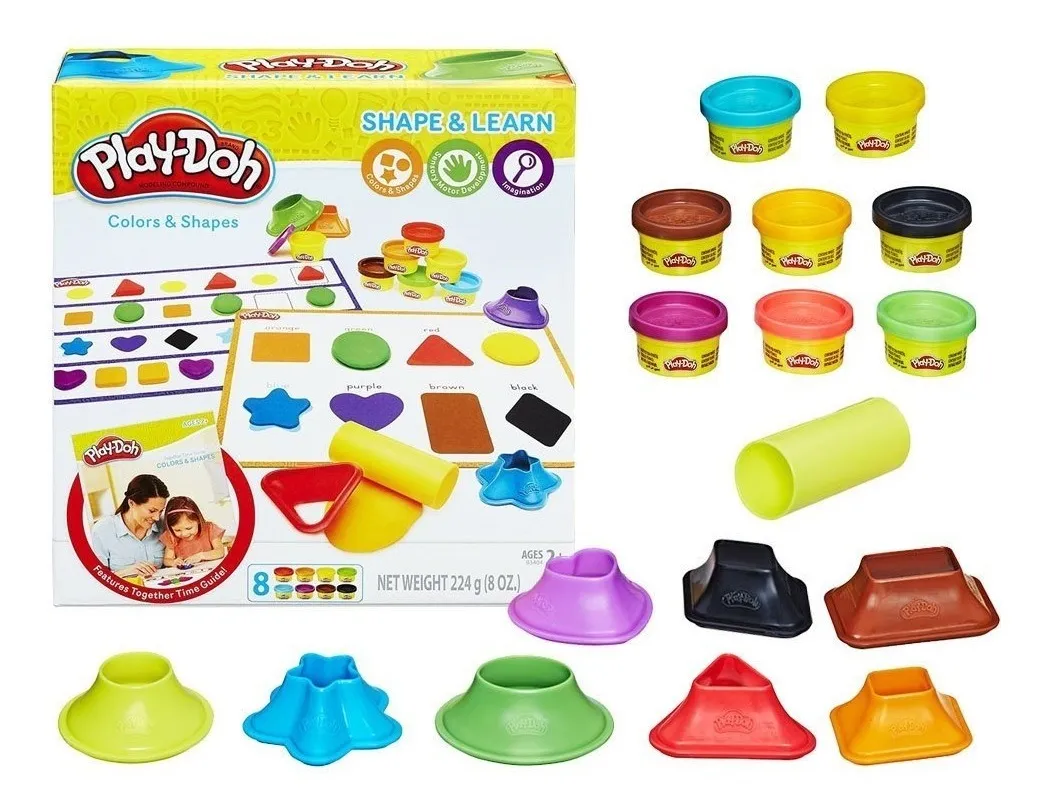 moldea y aprende play doh