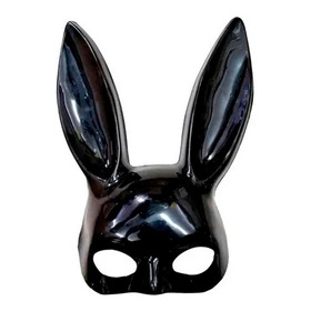 Mascara Coneja Negro Disfraz Sexy Halloween