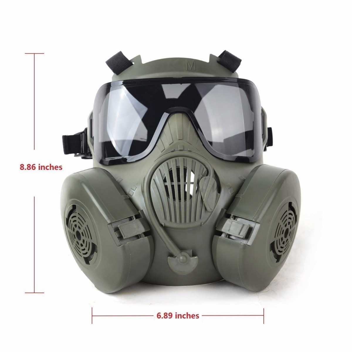 mascara de gas outdoor sports tactical paintball full face
