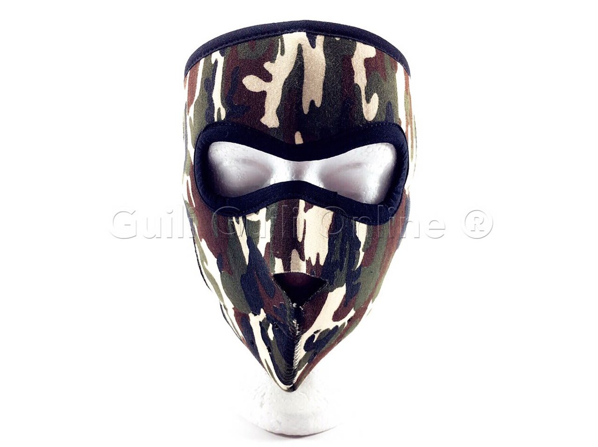 MASCARA NEOPRENO CAMUFLAJE