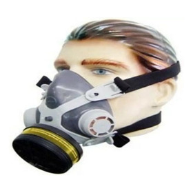 Mascara Respirador Facial Pintura E Gases Vapores Organicos