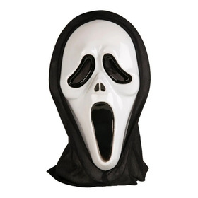 Mascara Scream El Grito Con Capucha Halloween Decoración
