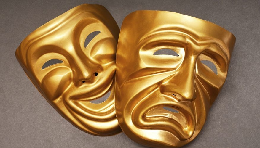 Mascaras De Comedia Y Tragedia Teatro Griego - $ 595.00 en Mercado ...