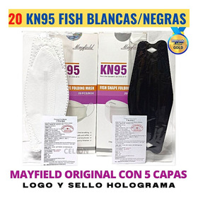 Mascarillas Kn95 Fish X20u Precio Por Mayor Originales Cefda