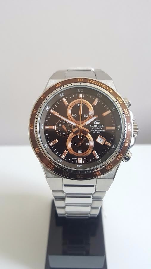 Relógio Masculino Casio Edifice Ef-546d-5avdf Aço Original - R$ 679,90 em Mercado Livre