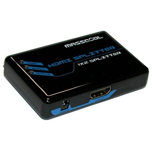 1 in 2 Out MASSCOOL AHS-102 HDMI Splitter 1x2