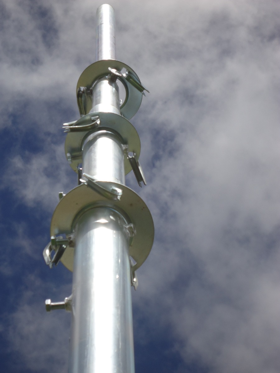 Mastil Telescopico 15mts Para Antenas - $ 1,850.00 en Mercado Libre Tubos Telescopicos Para Antenas