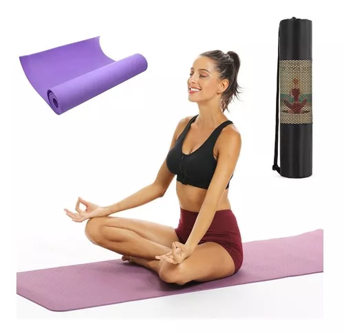 Colchoneta Mat Yoga Pilates Alfombra Ejercicio 6mm - 237051