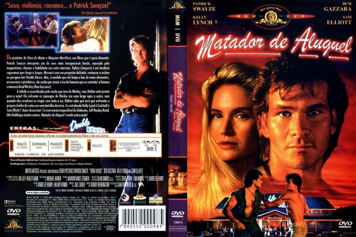 Matador De Aluguel Dvd Original Lacrado Patrick Swayze - R 