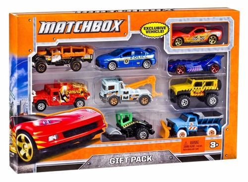 Matchbox 9 Car T Pack Styles May Vary 49900 En Mercado Libre