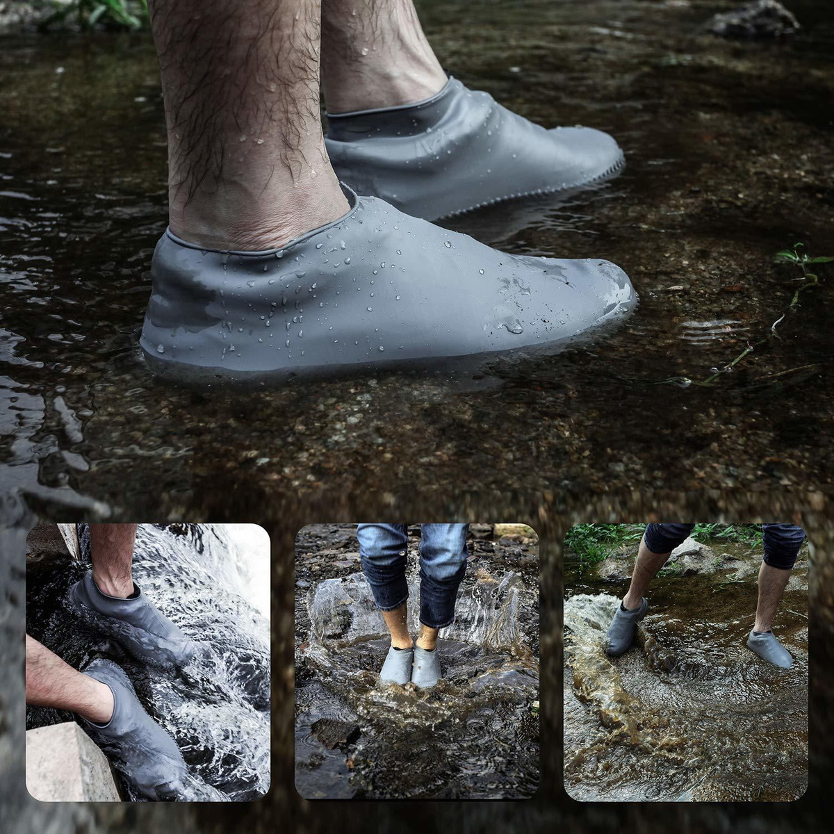 clear shoe covers for rain