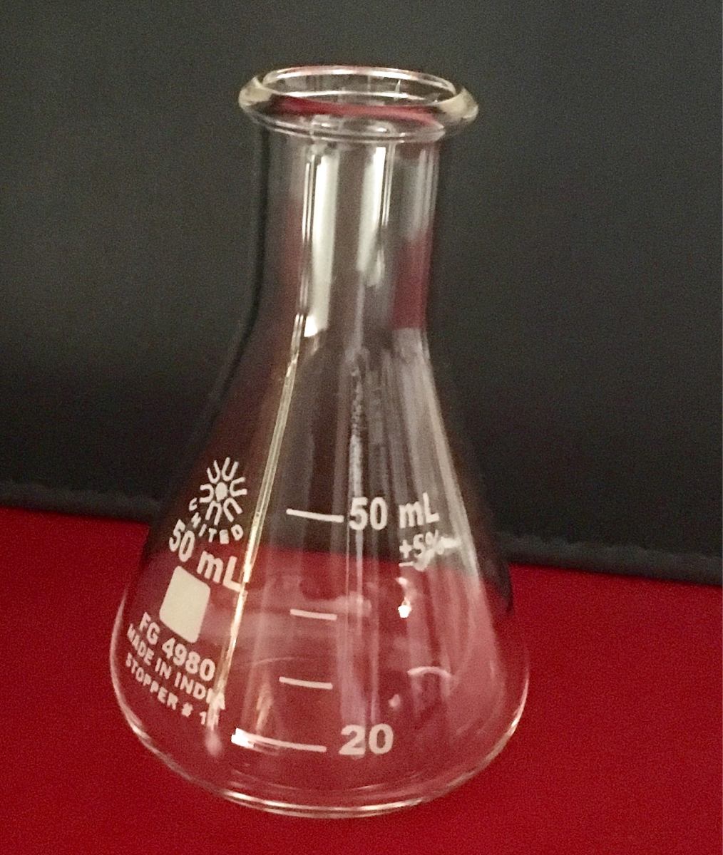 Matraz Erlenmeyer De 50 Ml. Material De Laboratorio