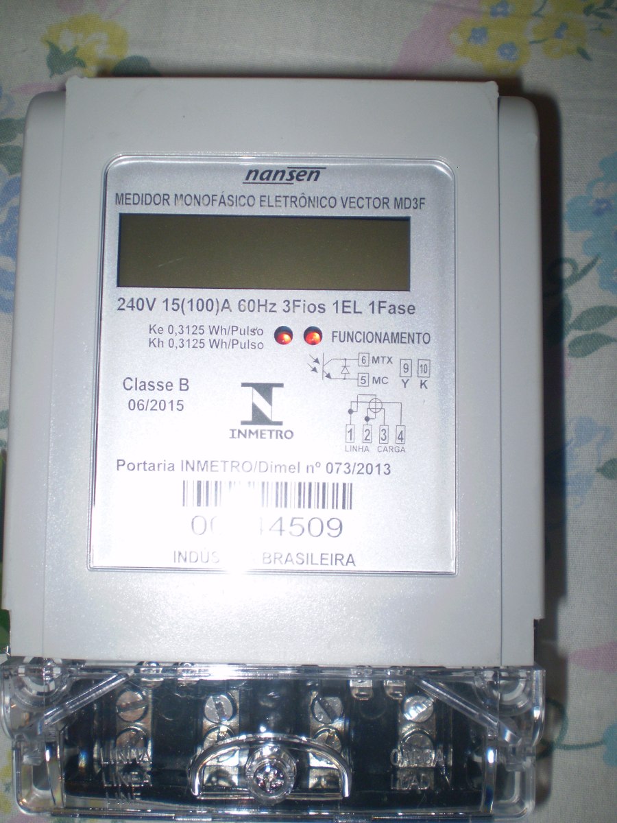 Manual do medidor de energia nansen