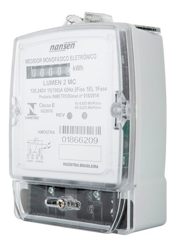 Manual do medidor de energia nansen