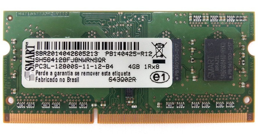 Memoria Ddr3 4gb 1600 1333 Smart Notebook Sodimm Memoria Ddr3 4gb 1600 1333 Smart Notebook Sodimm