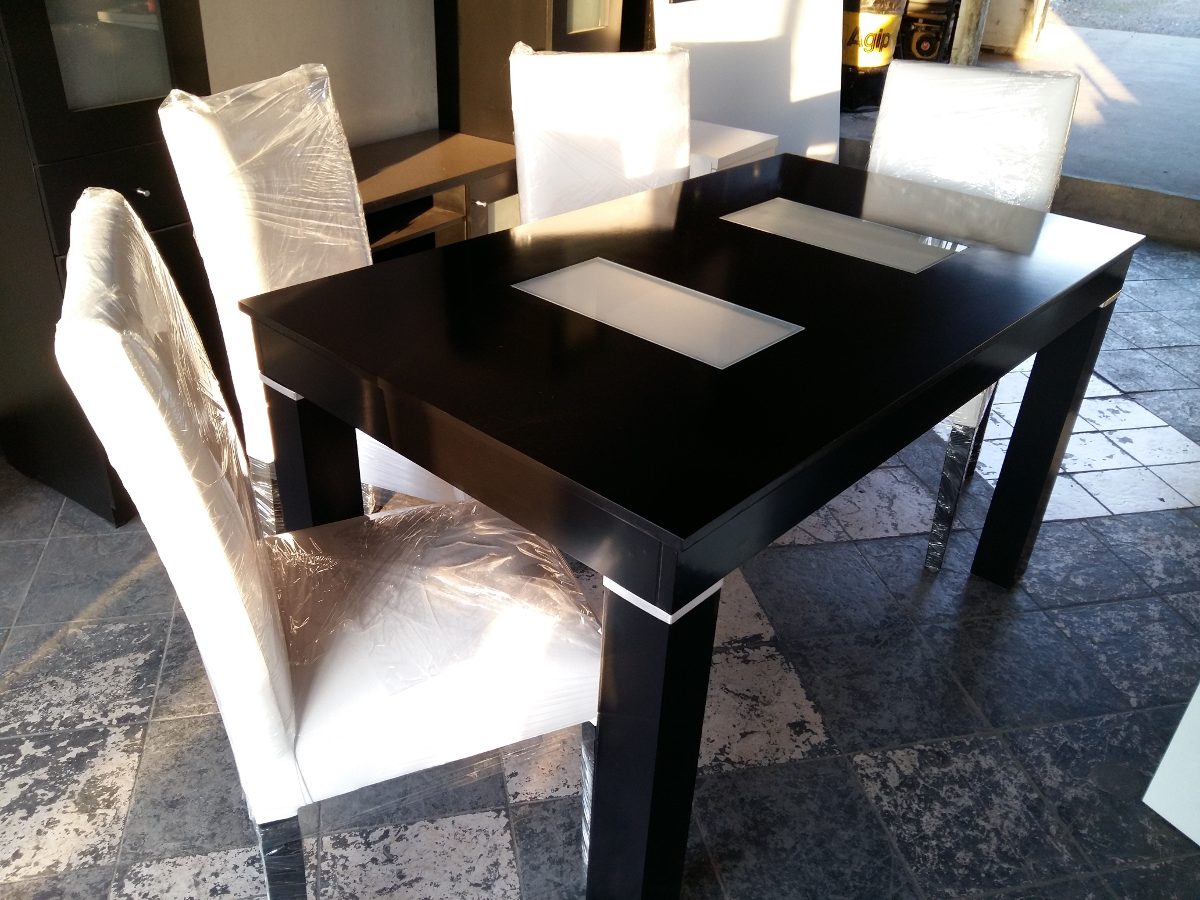 Mesa 1.40 + 4 Sillas Juego De Comedor Wengue Guatambu - $ 9.000,00 ... Mesa 1.40 + 4 Sillas Juego De Comedor Wengue Guatambu - $ 9.000,00 ...
