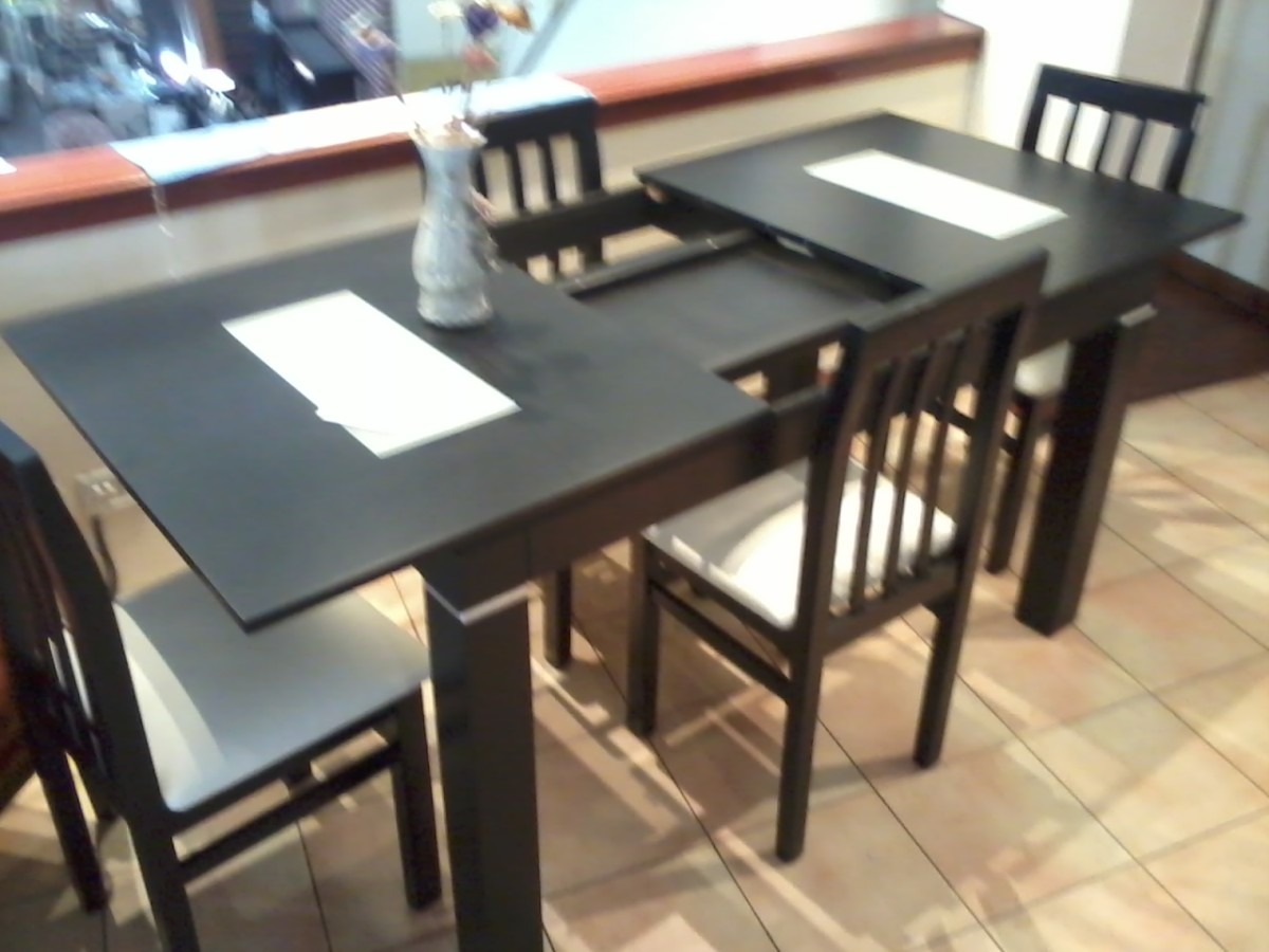 Mesa 160 Extensible Wengue Duco Con 6 Sillas - $ 13.230,00 en ... Mesa 160 Extensible Wengue Duco Con 6 Sillas - $ 13.230,00 en ...