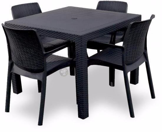 Mesas de rattan para jardin Mesas de rattan para jardin