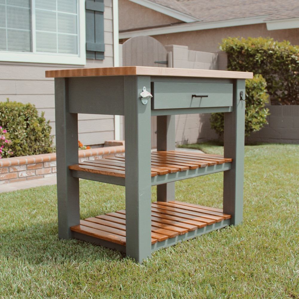 Mesa Auxiliar De Madera Para Cocina Con Cajón - $ 26.500,00 en ... Mesa Auxiliar De Madera Para Cocina Con Cajón - $ 26.500,00 en ...