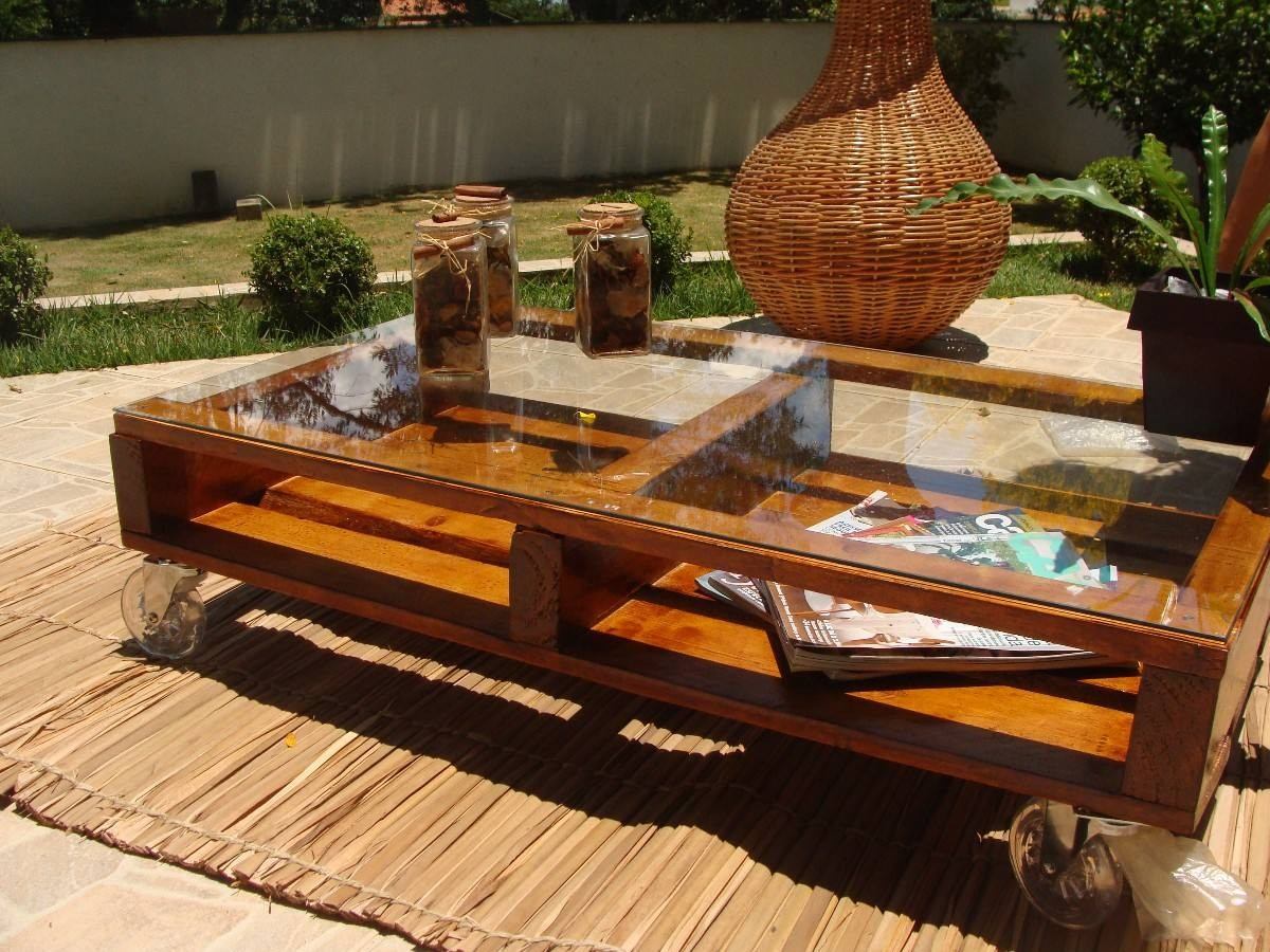 Mesa De Centro Madeira Rustica C Rodas S vidro R$ 200,00 em Mercado Livre Artesanal Jardim Goias ~ Mesa De Centro Madeira Rustica C Rodas S vidro R$ 200,00 em Mercado Livre