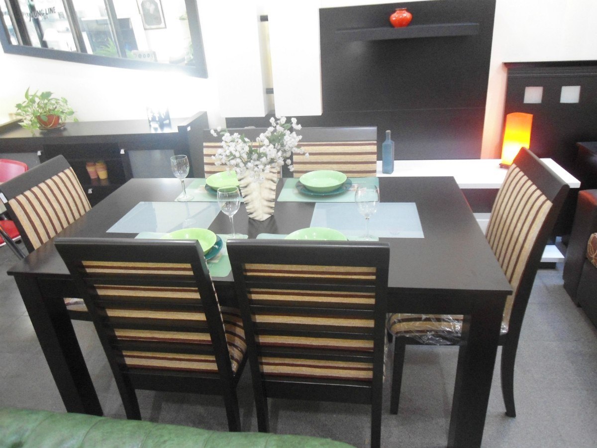Mesa Comedor 160x085 Extensible Wengue Negro O Chocolate - $ 28.530 ... Mesa Comedor 160x085 Extensible Wengue Negro O Chocolate - $ 28.530 ...