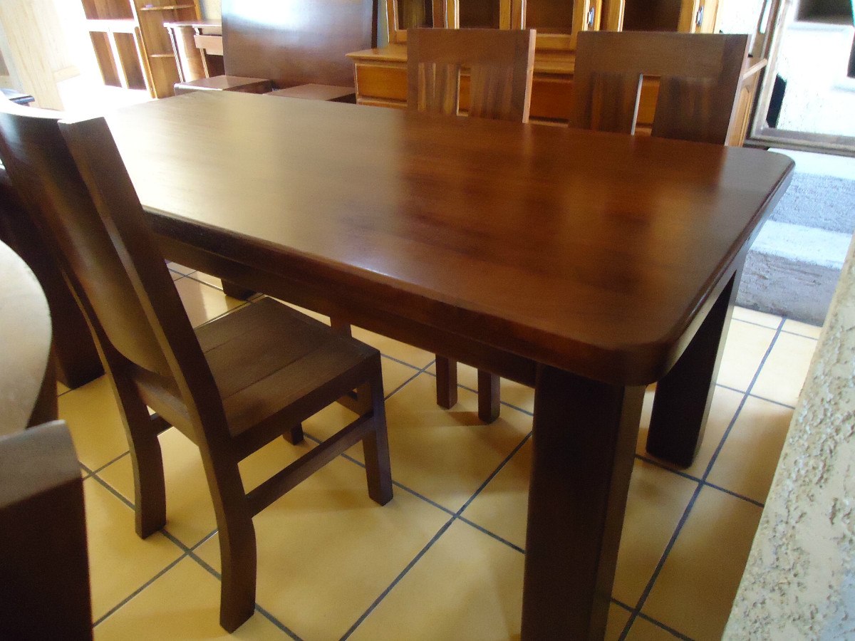 Mesa Comedor Con Ocho Sillas Madera Solida - $ 32,000.00 en Mercado ... Mesa Comedor Con Ocho Sillas Madera Solida - $ 32,000.00 en Mercado ...