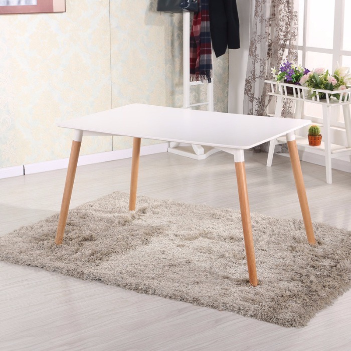 Mesa Comedor Eames Rectangular 120mt Blanca / Nordik Mesa Comedor Eames Rectangular 120mt Blanca / Nordik