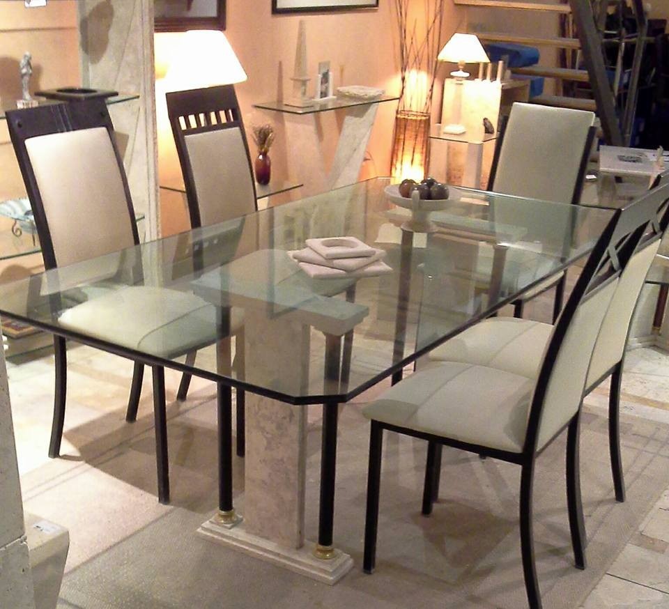 Mesa Comedor En Travertino Outlet (2 Bases Sin Cristal)* - $ 12.200 ... Mesa Comedor En Travertino Outlet (2 Bases Sin Cristal)* - $ 12.200 ...