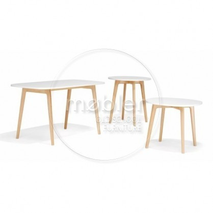 Mesa comedor escritorio diseño moderno vintage escandinavo ...
