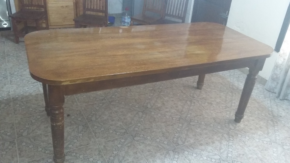 Mesa Comedor Grande Madera Maciza - $ 5.000,00 en Mercado Libre Mesa Comedor Grande Madera Maciza - $ 5.000,00 en Mercado Libre