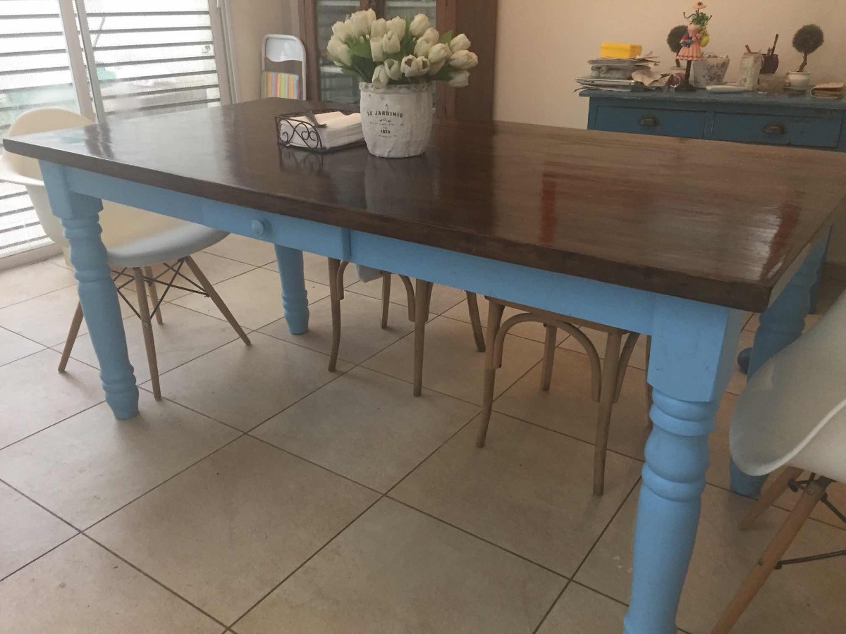 Mesa Comedor Grande Madera + Vajillero Antiguo Diseño - $ 3.500,00 ... Mesa Comedor Grande Madera + Vajillero Antiguo Diseño - $ 3.500,00 ...