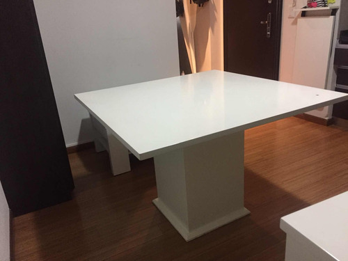 Mesa Comedor Laqueada Blanca. Venta Por Mudanza - $ 5.500,00 en ... Mesa Comedor Laqueada Blanca. Venta Por Mudanza - $ 5.500,00 en ...