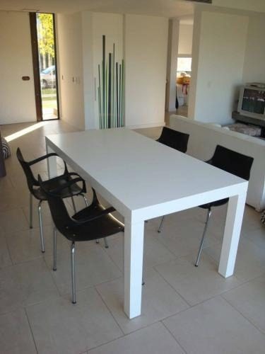 Mesa Comedor Laqueada Madera Blanca Moderna 1.00 X 0.70 Cm - $ 3.480 ... Mesa Comedor Laqueada Madera Blanca Moderna 1.00 X 0.70 Cm - $ 3.480 ...