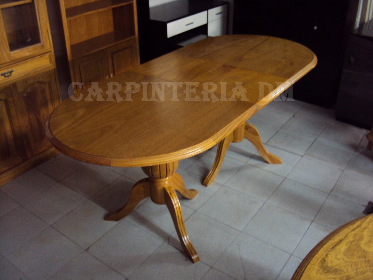Mesa Comedor Ovalada Extensible Base Sheraton Roble - $ 29.890,00 en ... Mesa Comedor Ovalada Extensible Base Sheraton Roble - $ 29.890,00 en ...