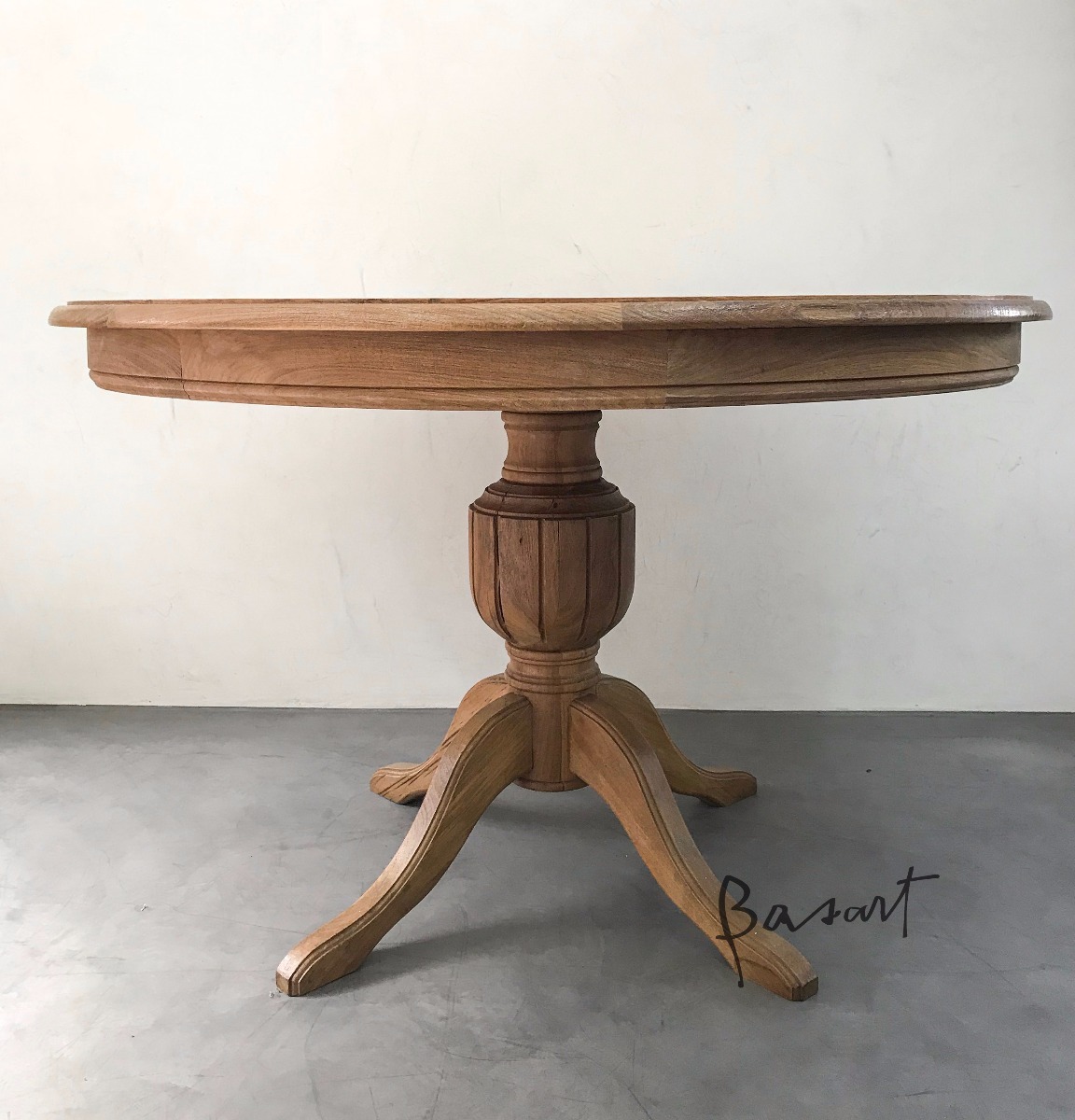 Mesa Comedor Redonda Estilo Ingles Sheraton Madera Petiribi Mesa Comedor Redonda Estilo Ingles Sheraton Madera Petiribi