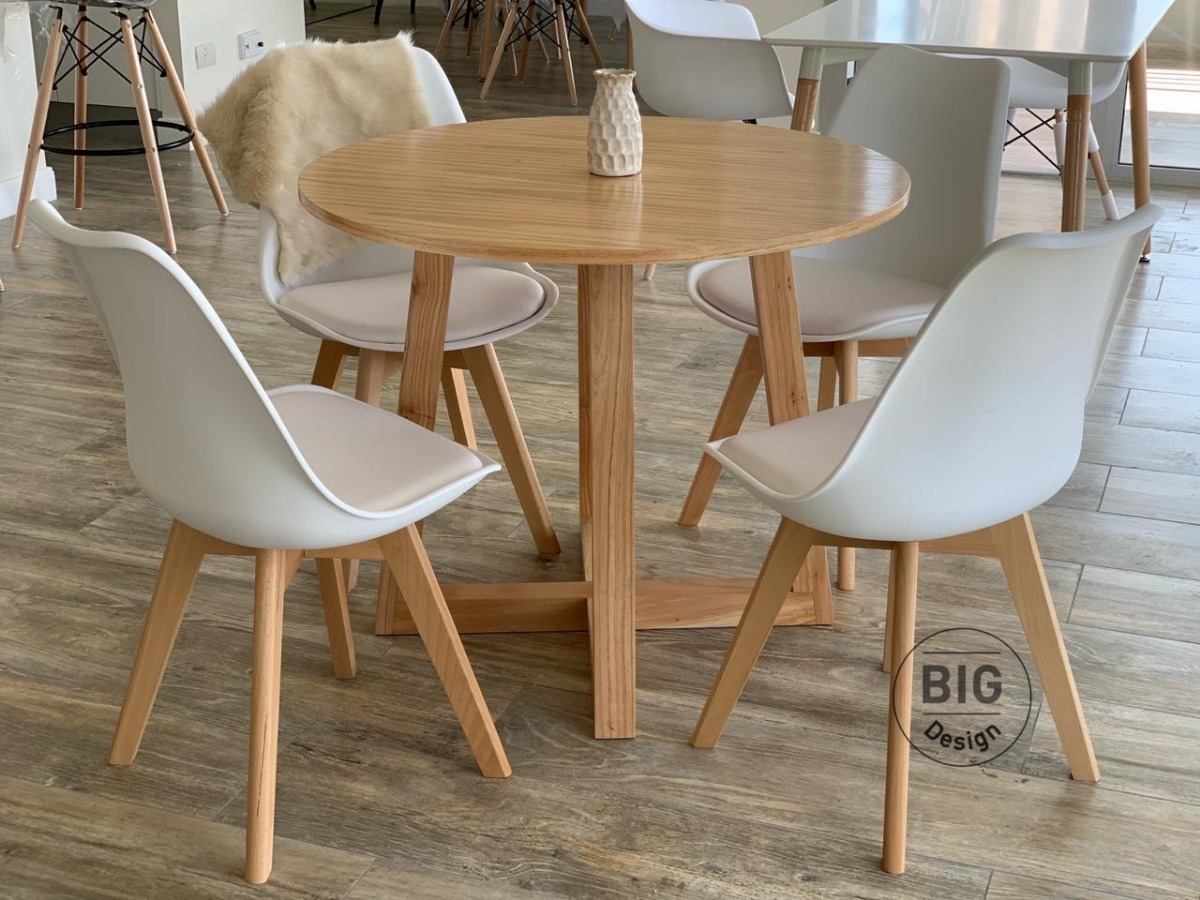 Mesa Comedor Redonda Paraiso 90cm Calidad Recoleta Calidad ... Mesa Comedor Redonda Paraiso 90cm Calidad Recoleta Calidad ...