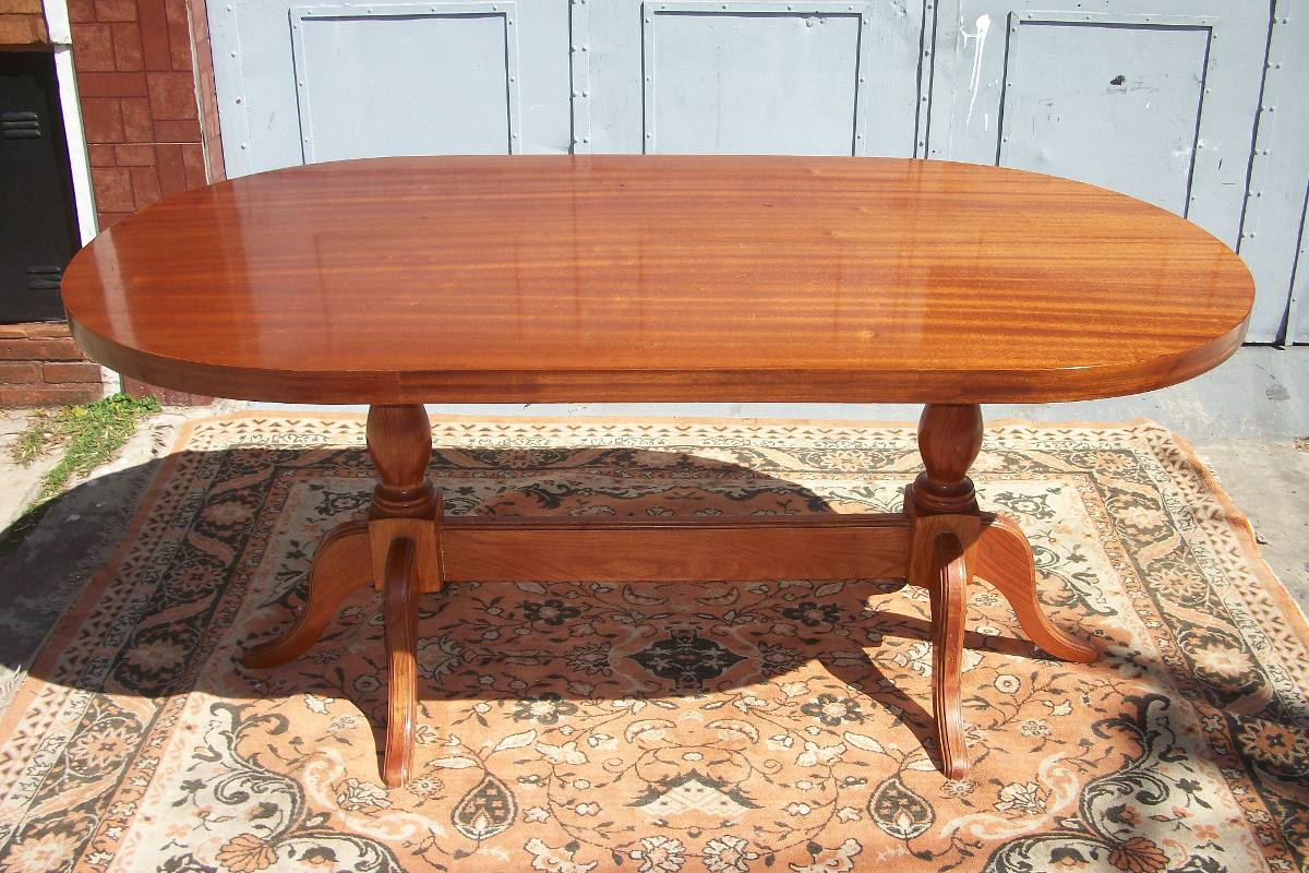Mesa De Comedor Ingles Ovalada Sala Living - $ 9.500,00 en Mercado Libre Mesa De Comedor Ingles Ovalada Sala Living - $ 9.500,00 en Mercado Libre