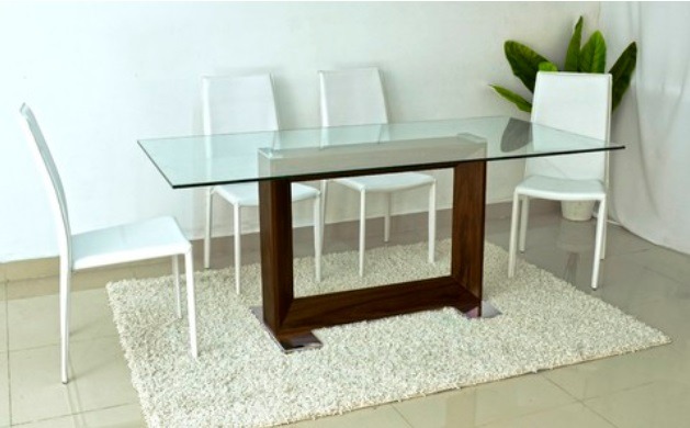 Mesa Comedor Vidrio Base Laca Acero 1.80 X 0.90 Modelo Trend ... Mesa Comedor Vidrio Base Laca Acero 1.80 X 0.90 Modelo Trend ...