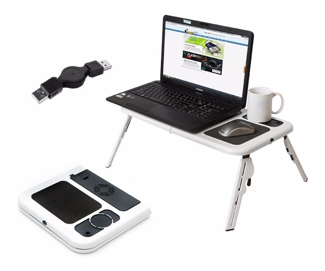 Mouse Vaso Base Notebook Para Pad Mesa Cooler Apoya Plegable EDH29YeWI