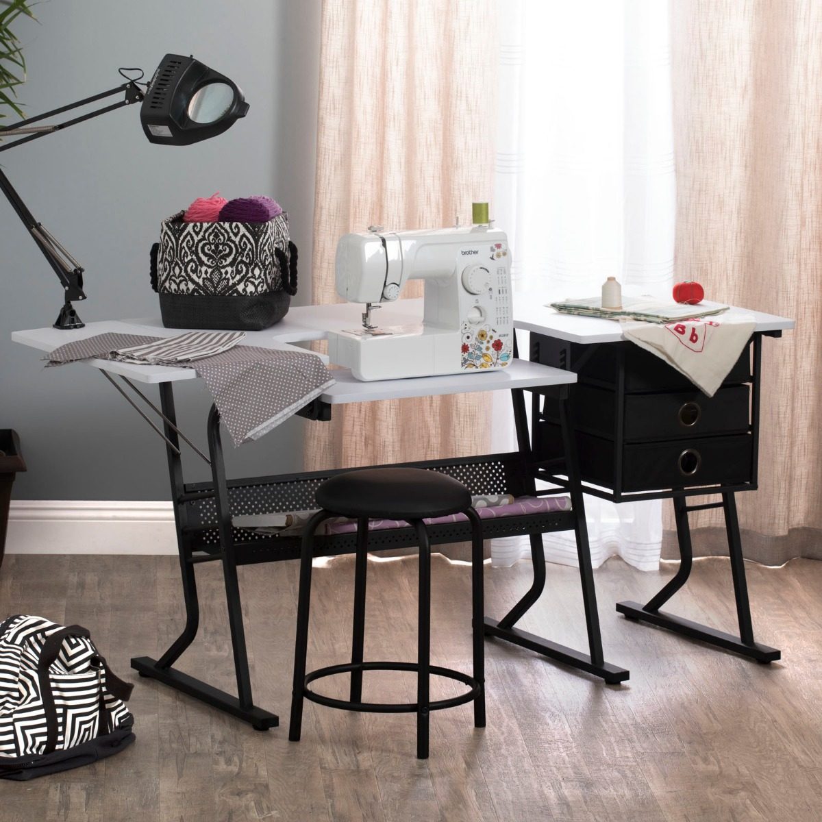 Mesa Costura Eclipse Hobby/sewing Center Hobby Máquina Coser ...