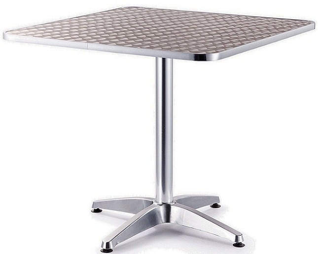 Mesa De Aluminio Para Restaurante De 80 X 80 $ 1,80000 en Mercado Mesa De Aluminio Para Restaurante De 80 X 80 $ 1,80000 en Mercado
