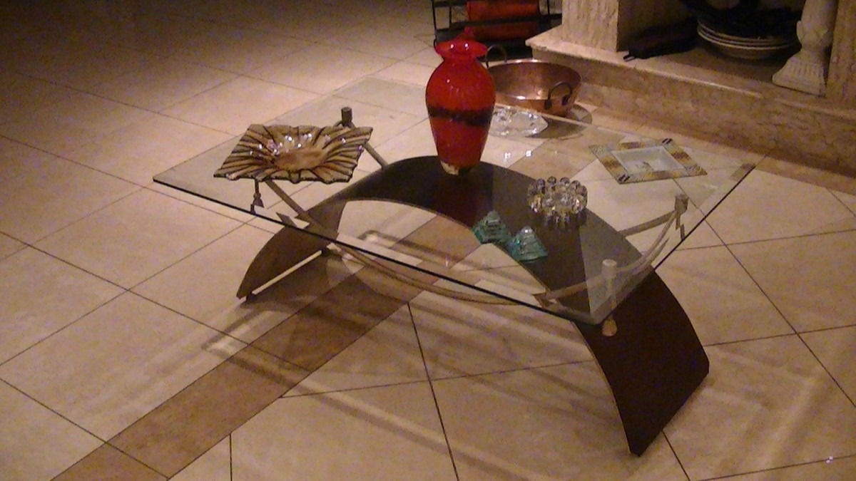 Mesa De Centro Com Tampo De Vidro E Aparador De Metal R$ 270,00 em Mercado Livre Armario De Cozinha De Madeira ~ Mesa De Centro Com Tampo De Vidro E Aparador De Metal R$ 270,00 em Mercado Livre